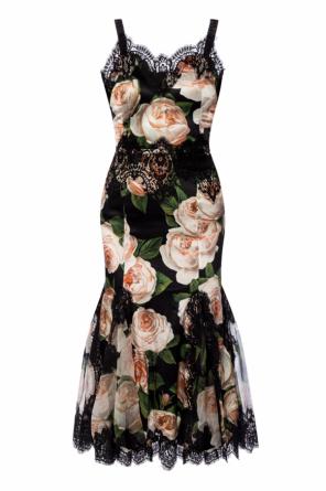 Lace-trimmed dress, zdjęcie 1 Lace-trimmed dress od Dolce & Gabbana